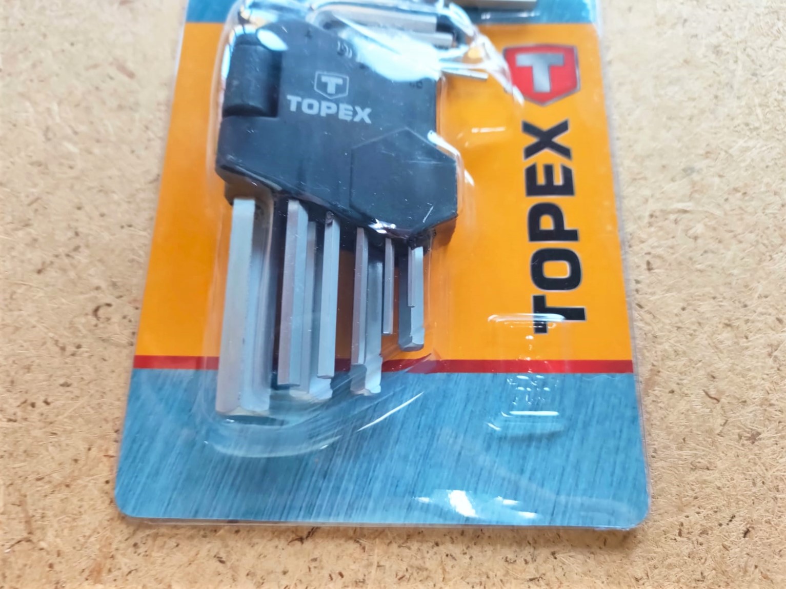 Ключи шестигранные 1.5-10 мм, набор 9 шт. TOPEX (35D955)								