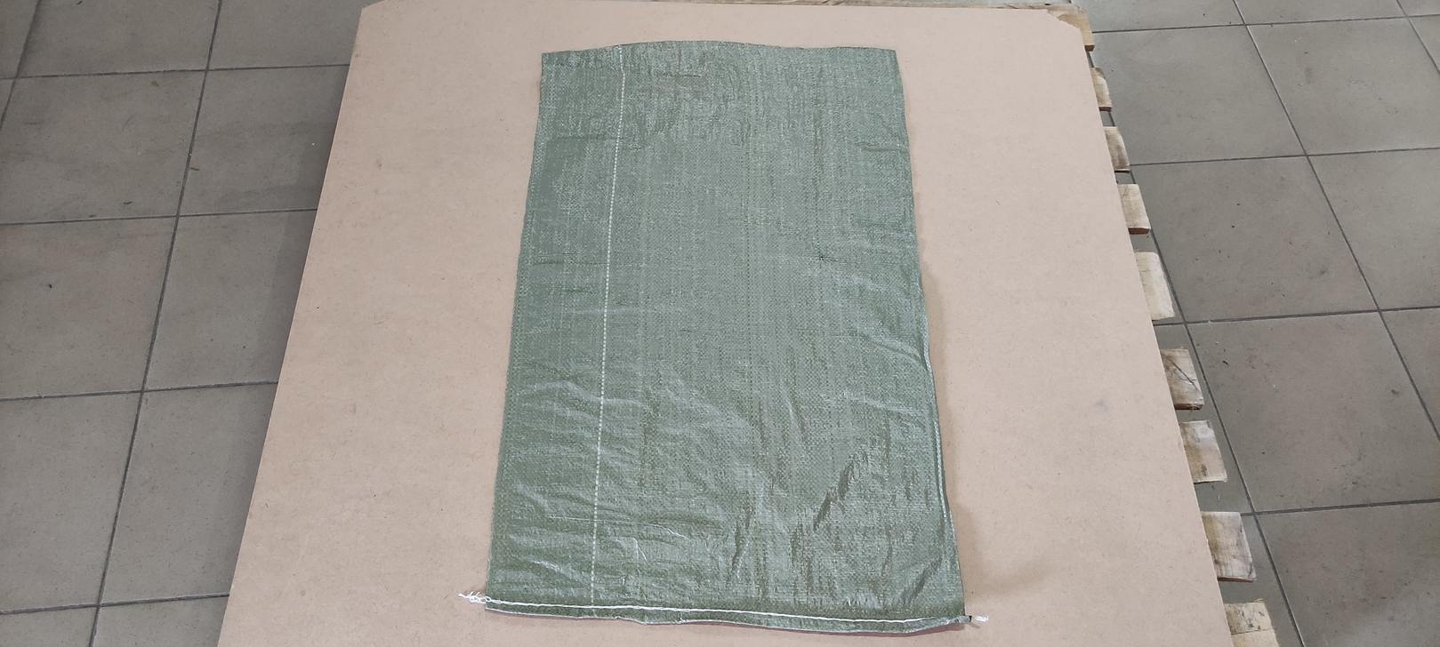 Мешок для строительного мусора 55 х 95 см полипропиленовый зеленый тканый
