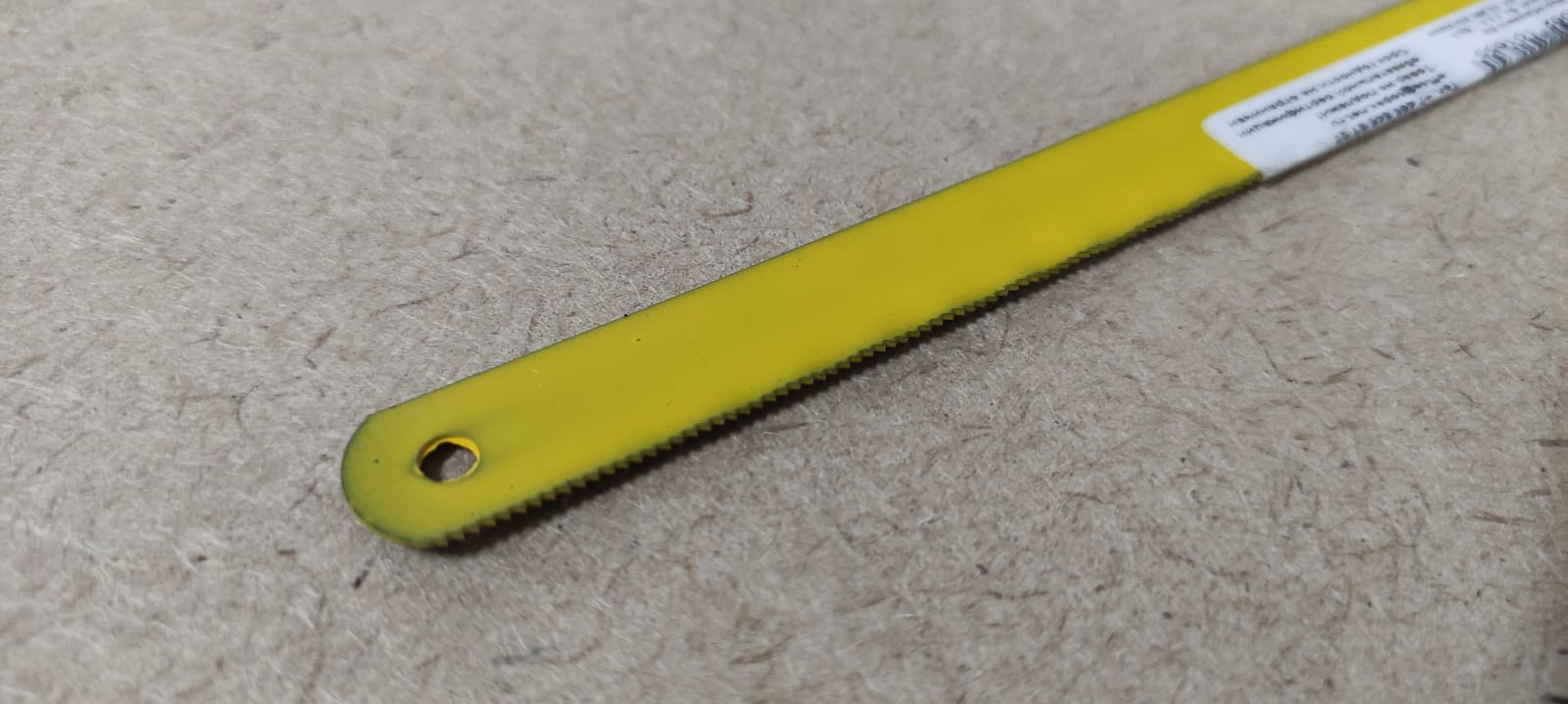 Ножовочное полотно по металлу биметаллическое 300 x 12.5 мм 24TPI TOPEX