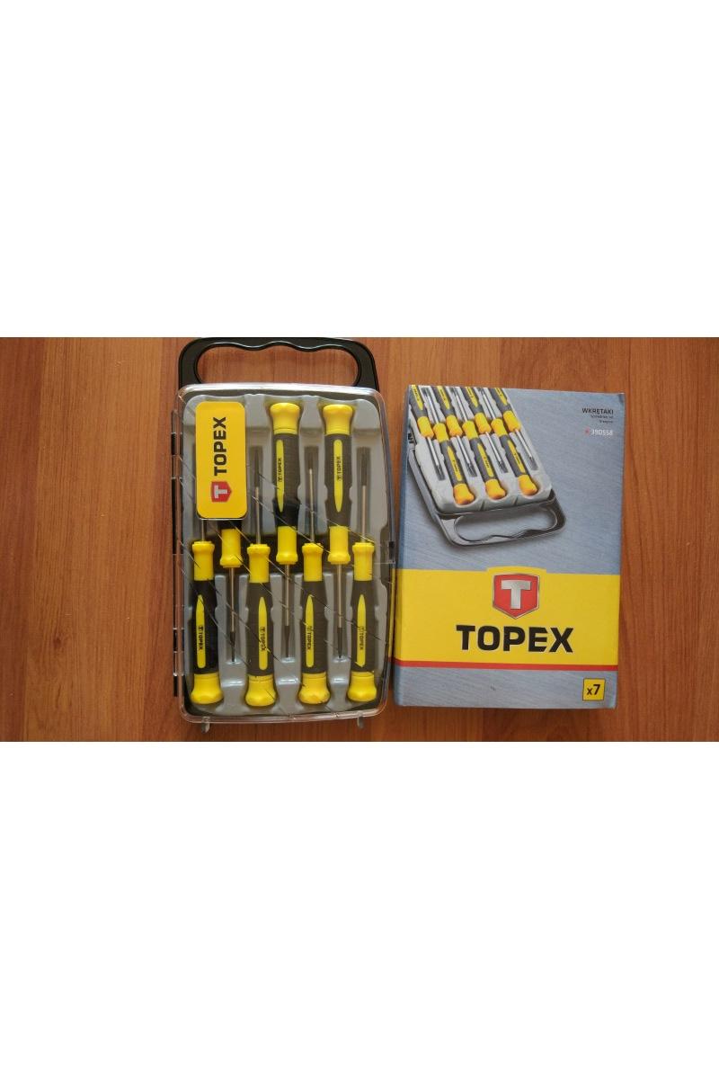 Набор прецизионных отверток TOPEX (7 шт)