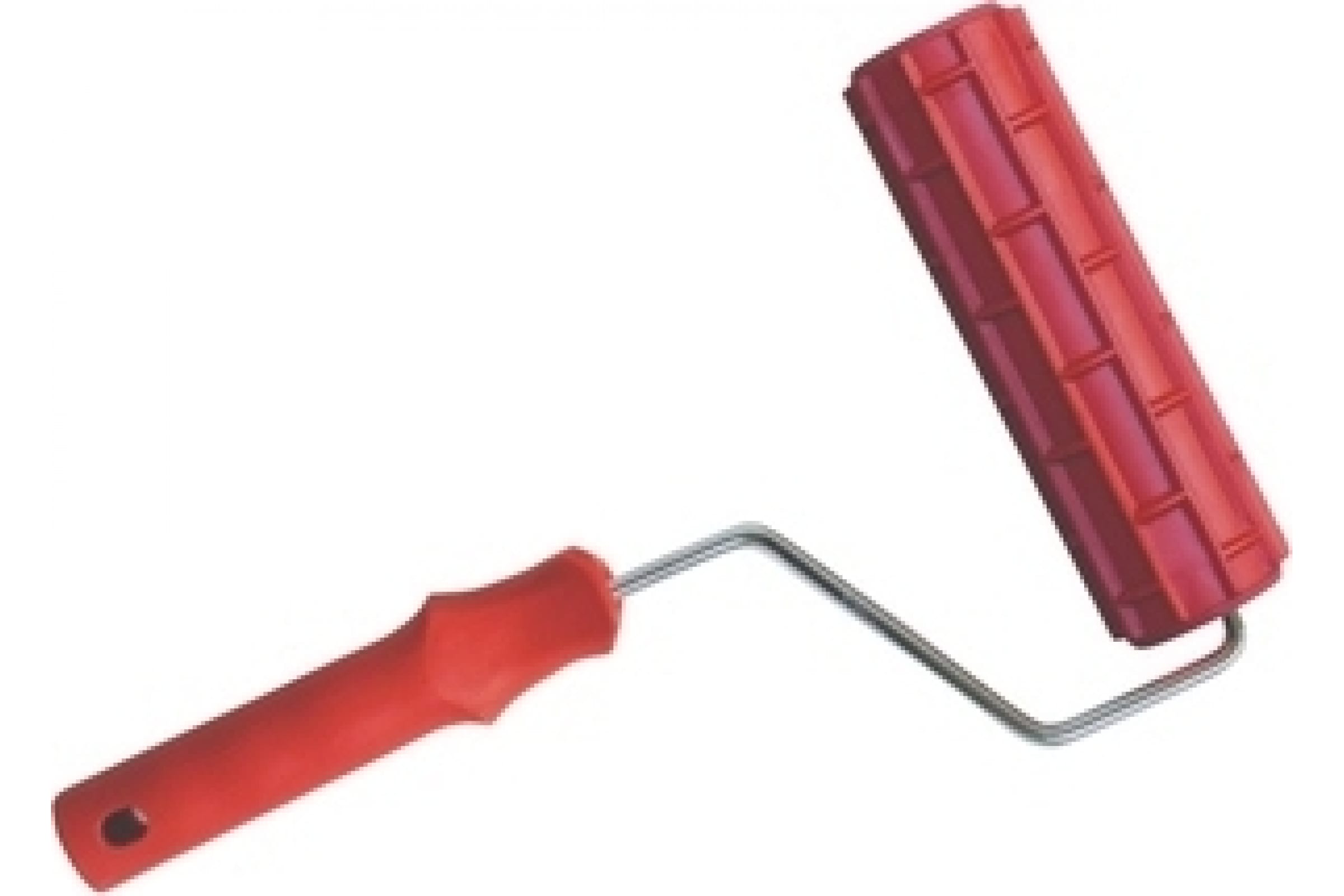 Декоративный валик жесткий резиновый КИРПИЧИ 18см STMDECOR (EG109T)