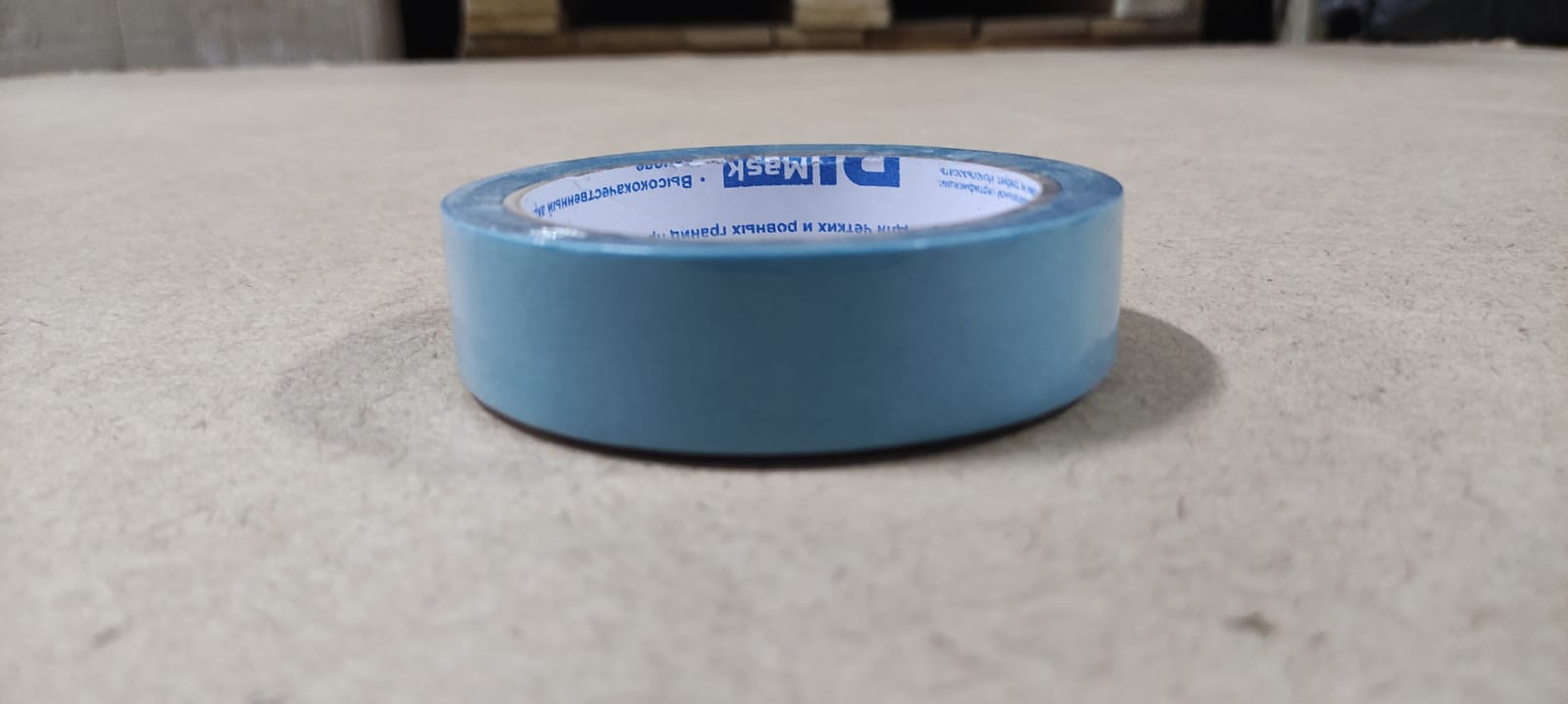 Лента малярная MASK Blue для деликатных поверхностей 24 мм х 25 м								