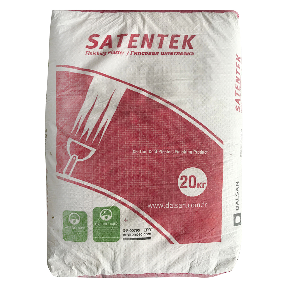 Гипсовая шпаклевка полировочная Сатентек (Satentek) 20 кг