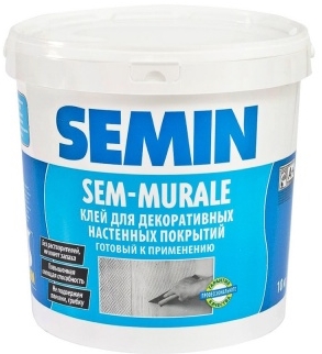 Клей для настенных покрытий, текстиля SEM- MURALE 10 кг