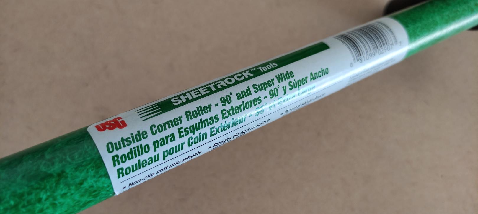 Роллер с ручкой для отделки внешних углов 90° SHEETROCK / Шитрок