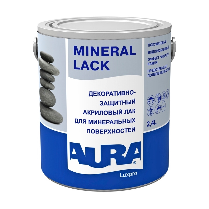 Лак  AURA Mineral Lack 2,4л								