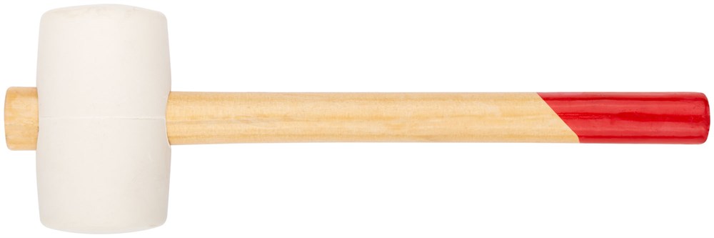 Резиновый молоток белый, деревянная ручка STORCH (366020)								
