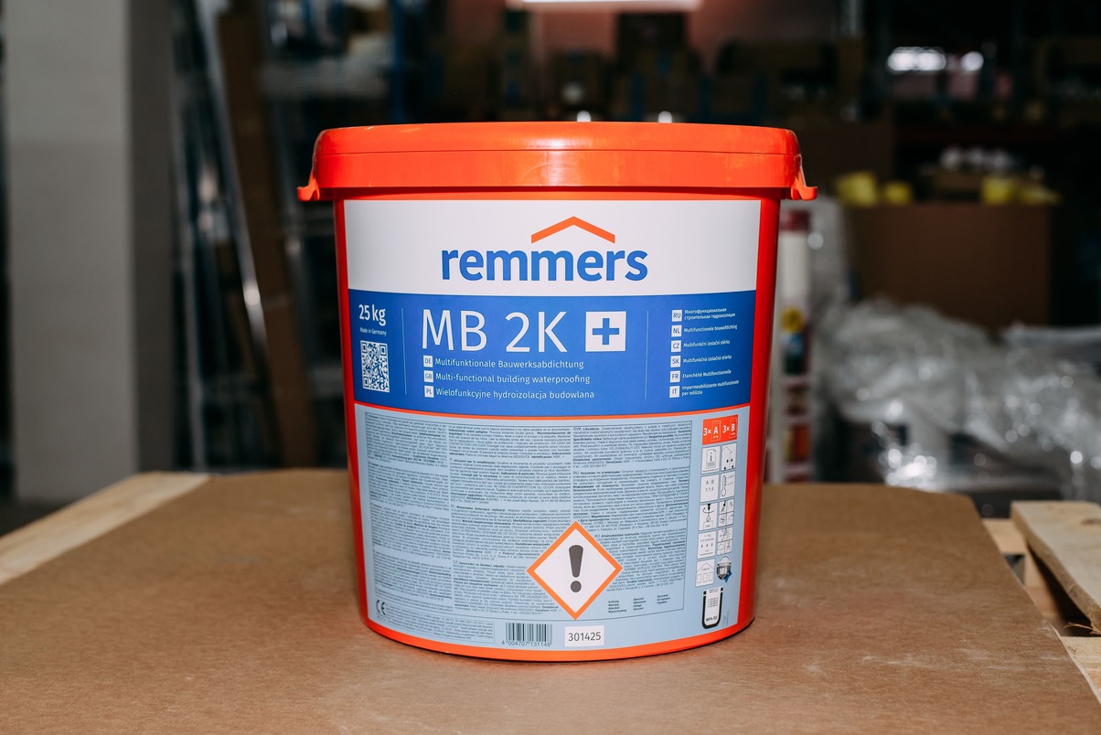 Гидроизоляция обмазочная REMMERS MB 2K (MULTI-BAUDICHT 2K) 25 кг
