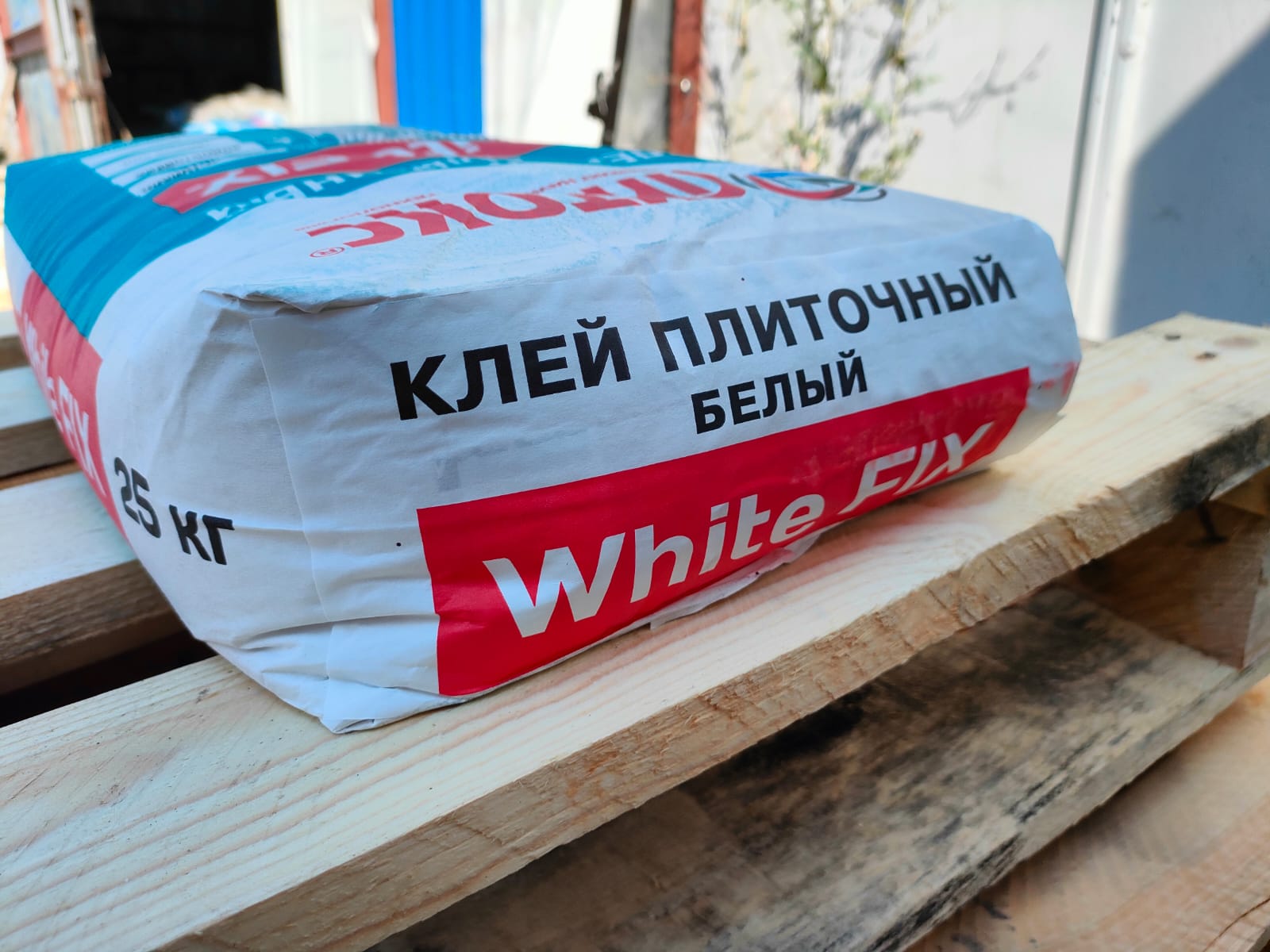 Клей плиточный Литокс Whitе FIX 25 кг, белый								