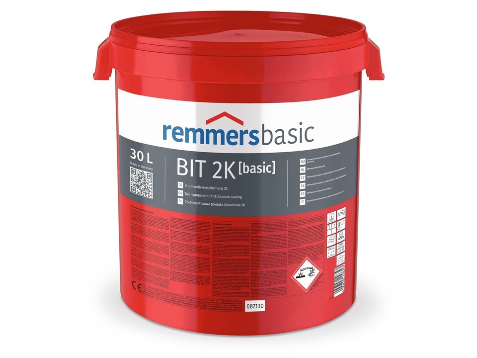Мастика битумно-полимерная REMMERS BIT 1K basic [ECO 1K] 10 л