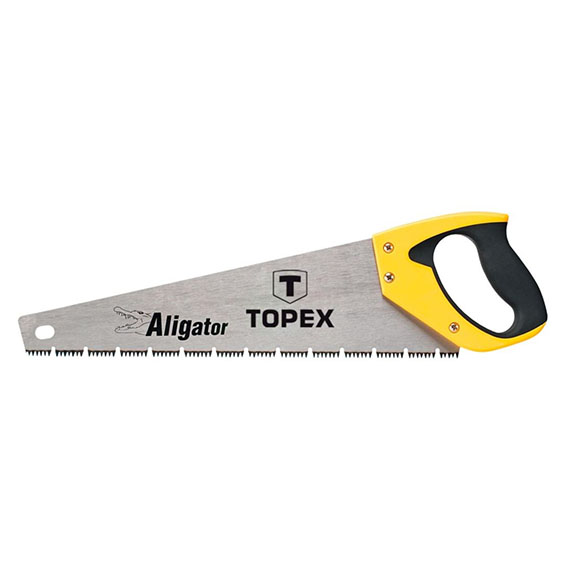 Ножовка по дереву 500 мм Aligator 7TPI TOPEX (10A451)