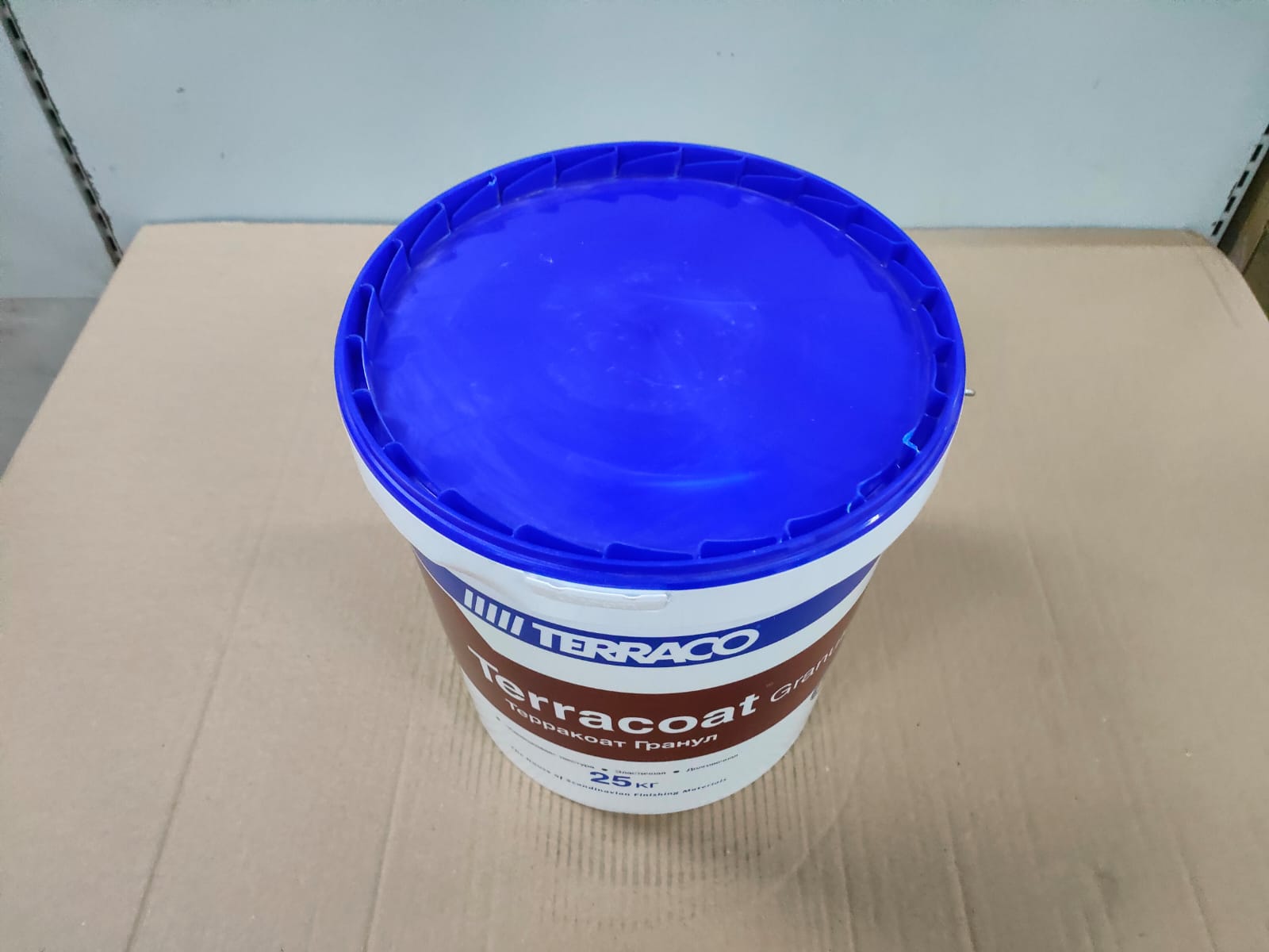 Фасадная декоративная штукатурка с текстурой "Шуба" акрил Terracoat Granule (1 мм) Acrylic 25 кг								