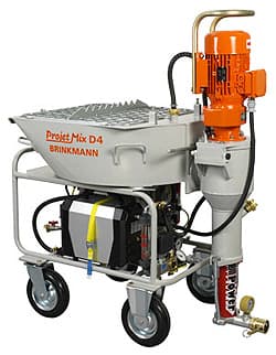 Штукатурная машина Brinkmann Projet Mix D4 2012 года с пробегом								