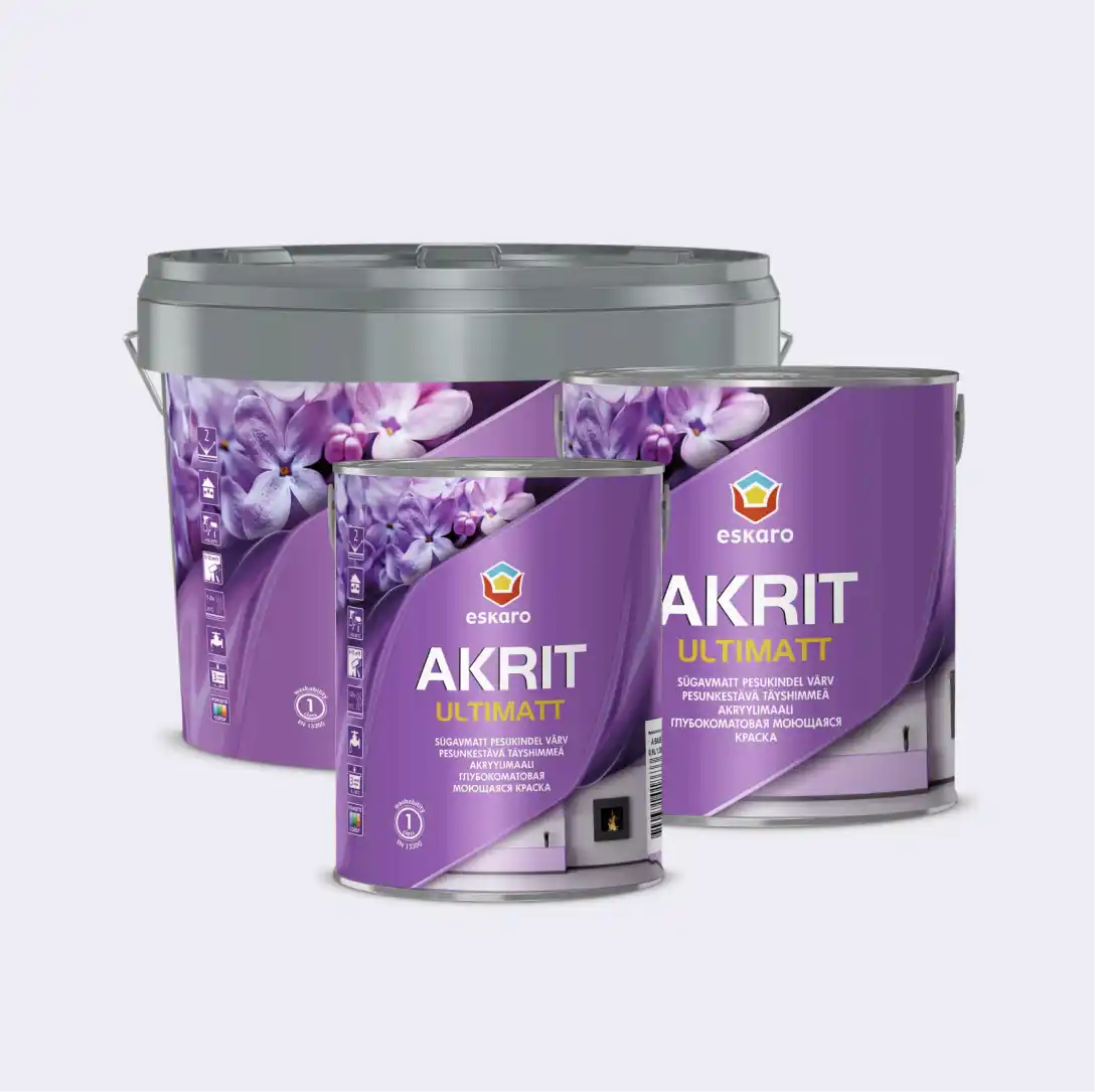 Краска "Eskaro Akrit Ultimatt" 9л