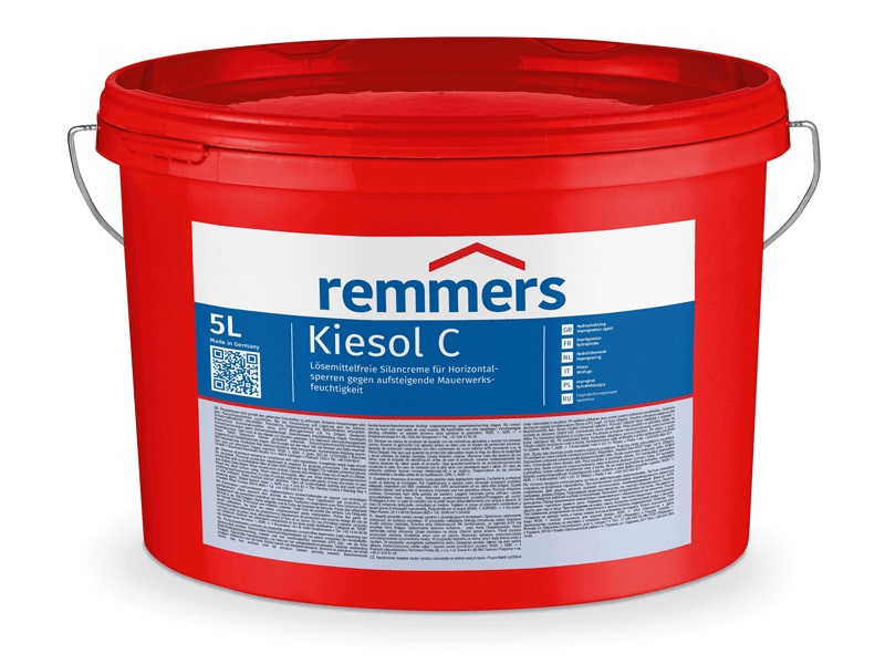 Специальный крем для инъектирования безнапорным и напорным методом REMMERS KIESOL C 5 л