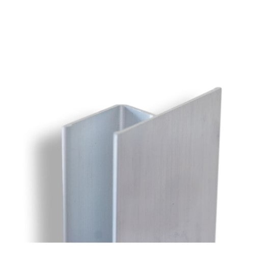 Правило алюминиевое, профиль h-образный, толщина 2мм, ширина 115мм, размер 2500мм OLEJNIK (ZH250)								