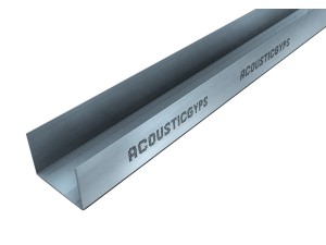 Профиль направляющий АкустикГипс (AcousticGyps) Усиленный 50х40, 3м