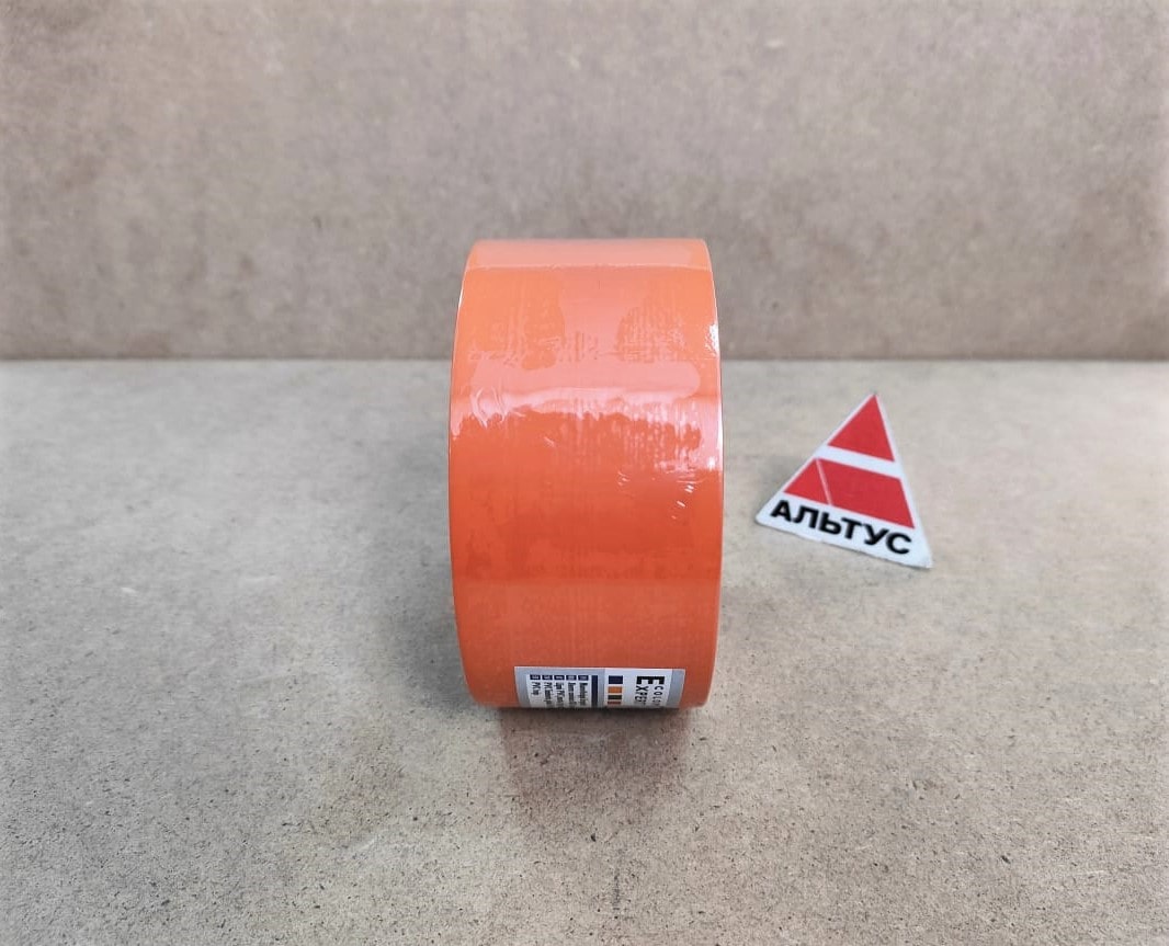 Клейкая лента ПВХ, гладкая 50 мм х 33 м, оранжевая, устойчивая УФ-14, термостойкая до 60°C Color Expert (96115002)