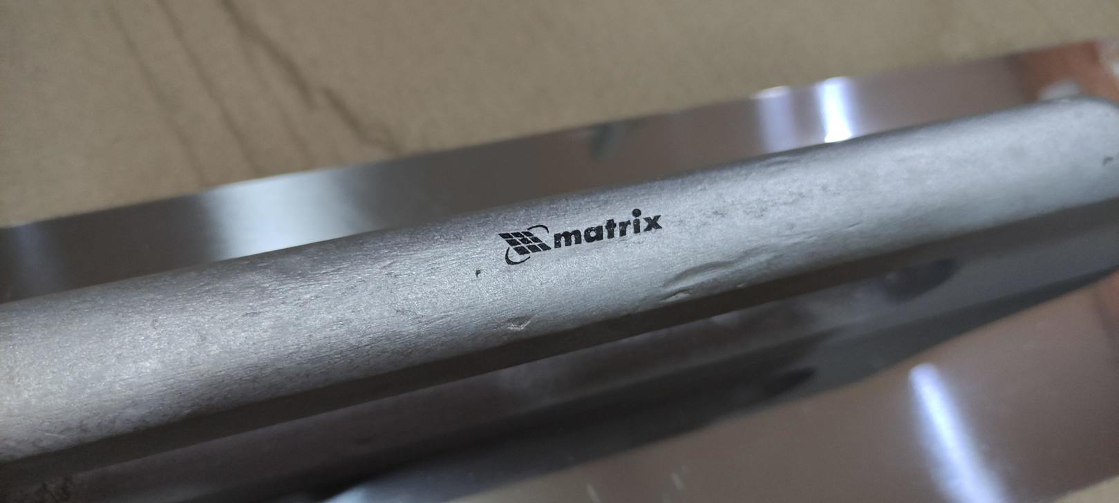 Строительная гладилка стальная для штукатурки / шпаклевки 480 х 130 мм MATRIX								