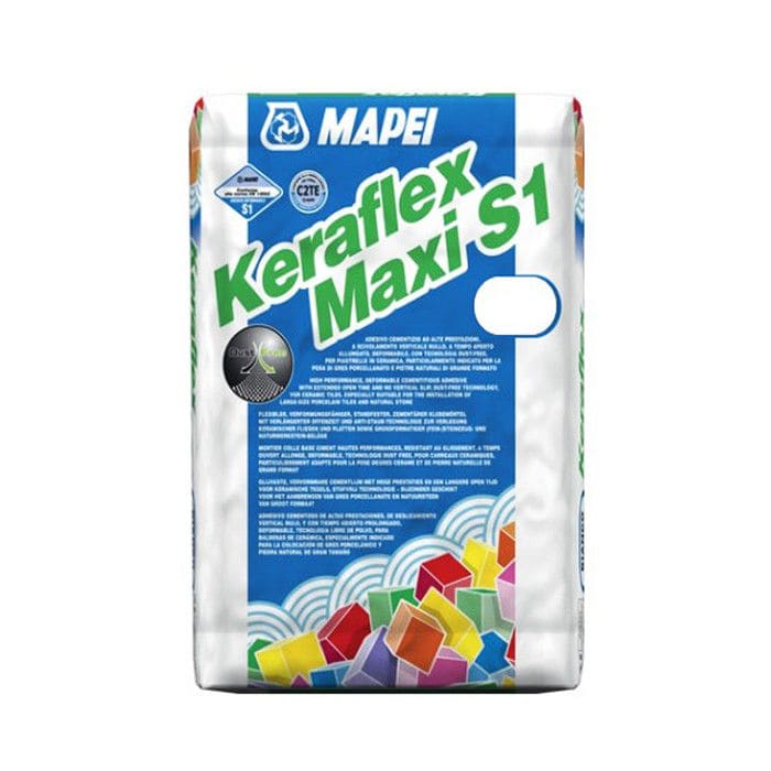 Клей на цементной основе Mapei Keraflex Maxi S1 белый (25кг)								