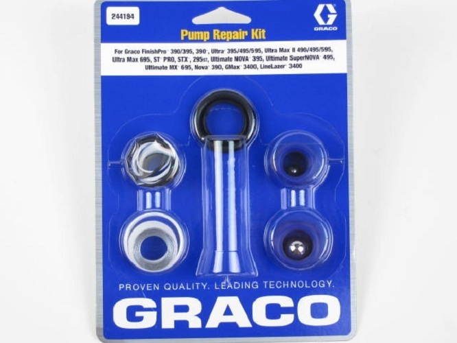 Ремкомплект уплотнений Stmax 495 для насоса GRACO / Грако