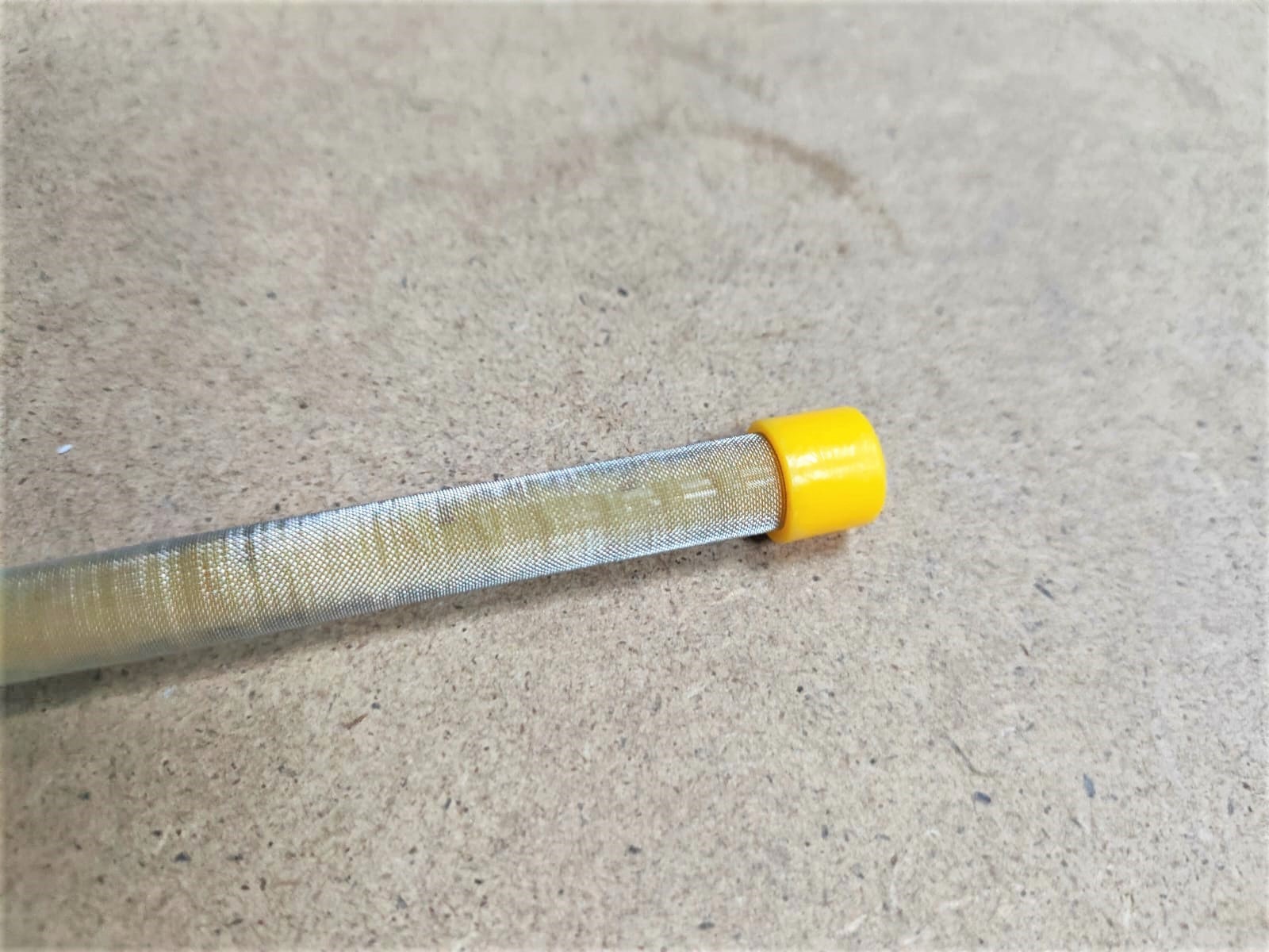 Фильтр тонкой очистки с резьбой (Titan) 100 меш Китай в пистолет аппаратов SPT/SPX, желтый