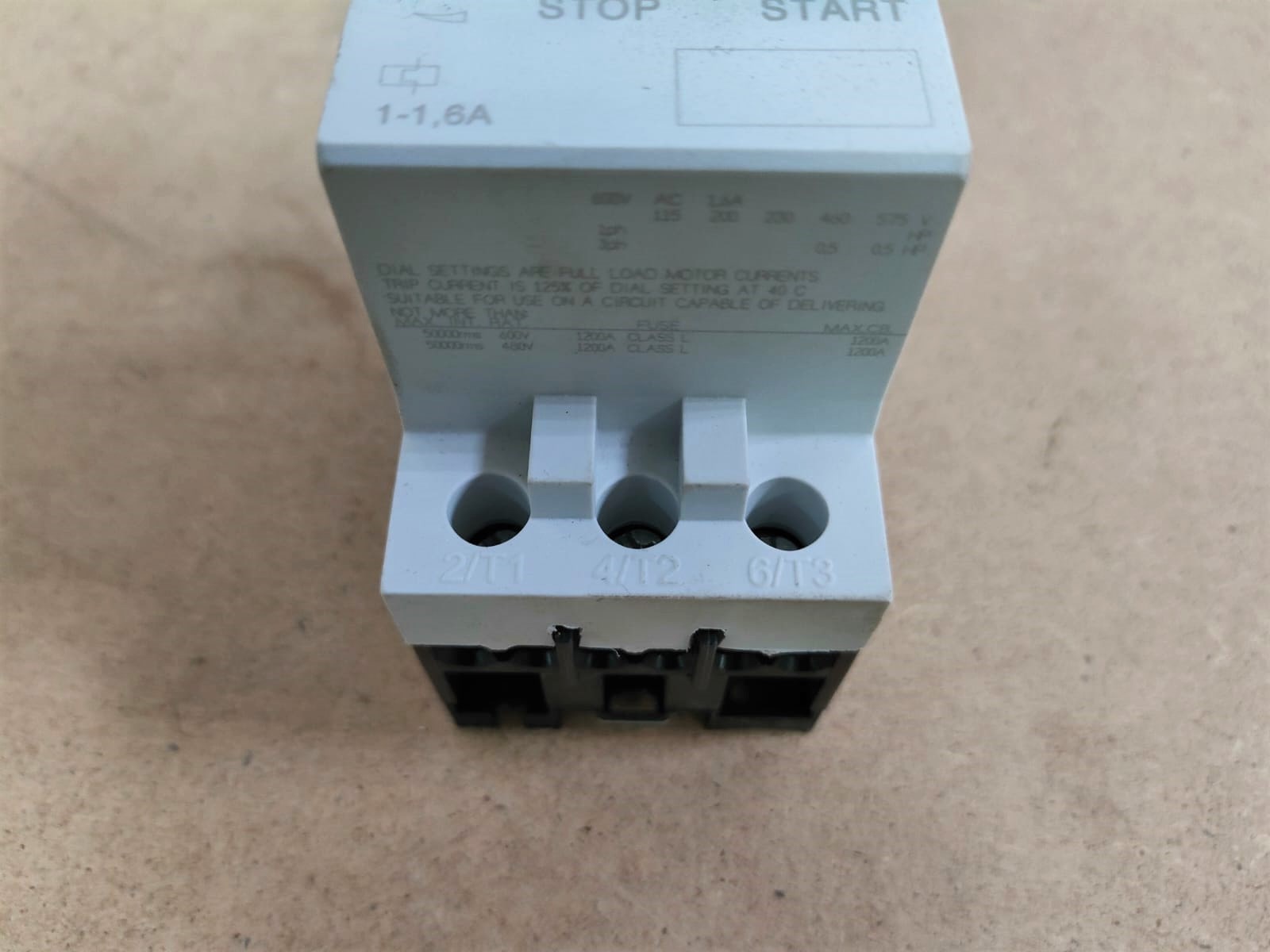 Термический выключатель М250 1-1,6А ВЛГ
