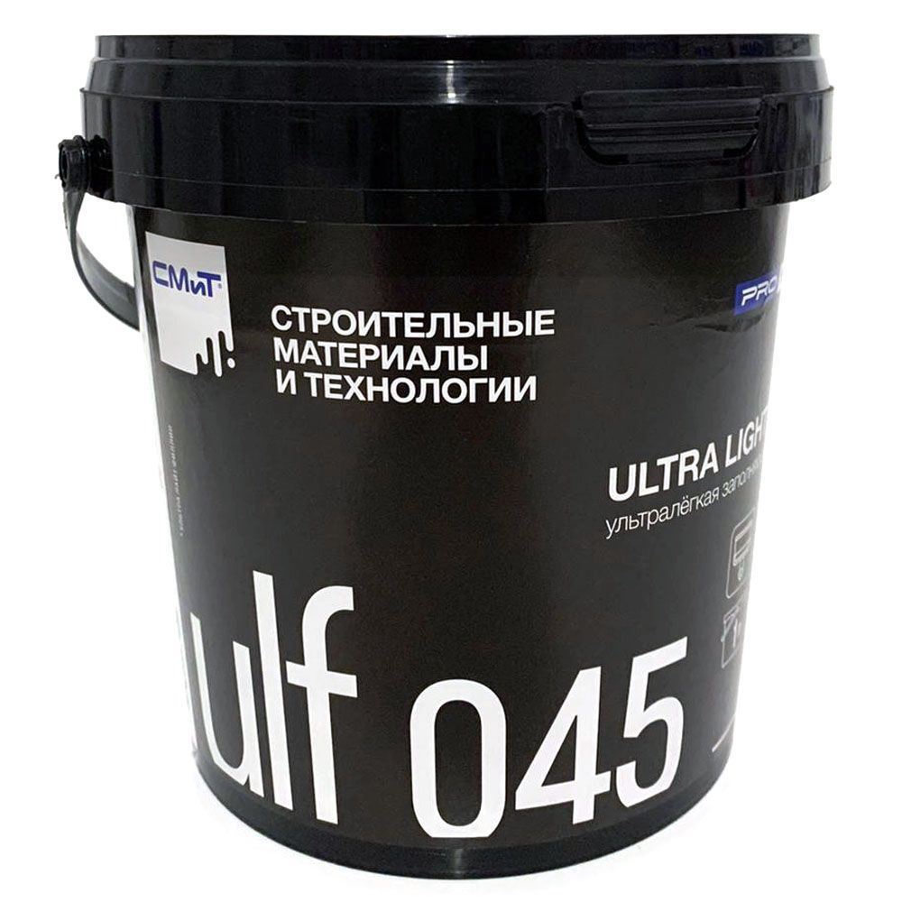 Шпатлевка ультра легкая заполняющая ULF 045 (Ultra Light Fillinng) 1л.