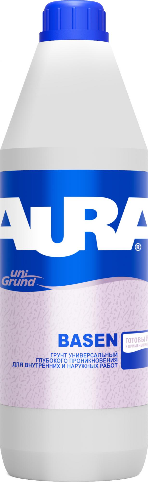 Грунт пропиточный, готовый к применению "Aura Basen" 1л								