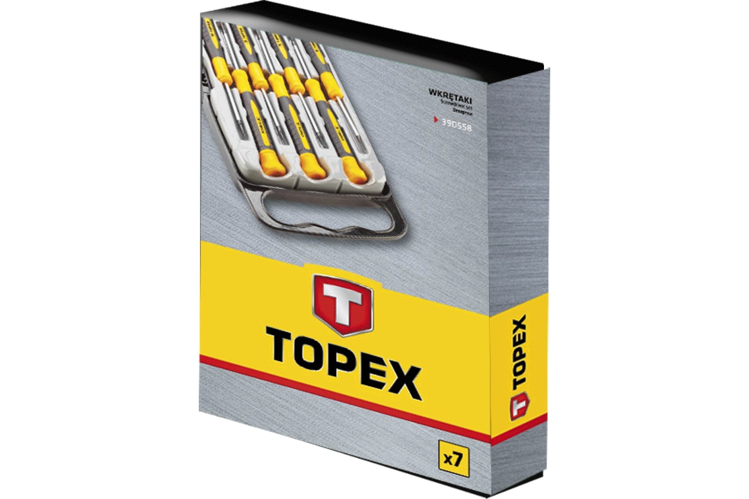 Набор прецизионных отверток TOPEX (7 шт)