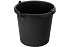 Ведро строительное пластмассовое, 16 л, высокопрочное с носиком// Сибртех