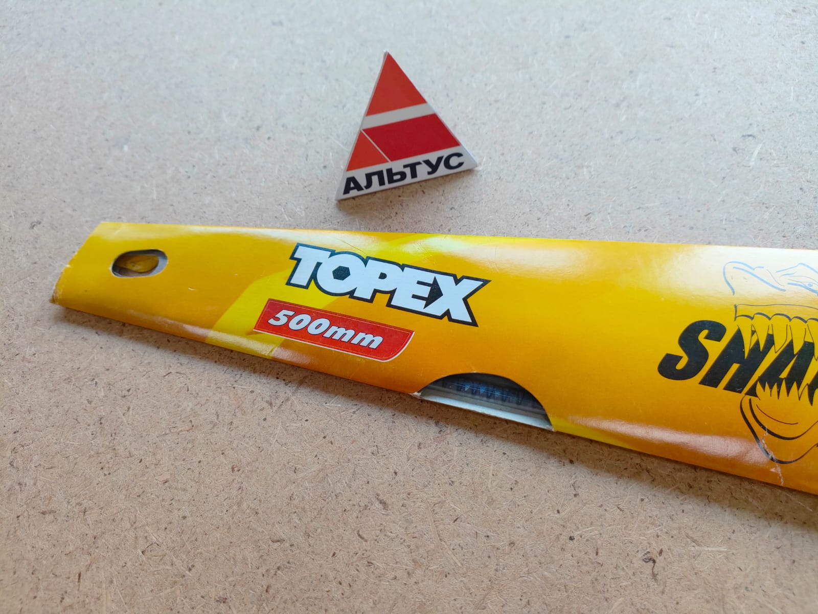 Ручная ножовка по дереву 500 мм Shark 11TPI TOPEX								