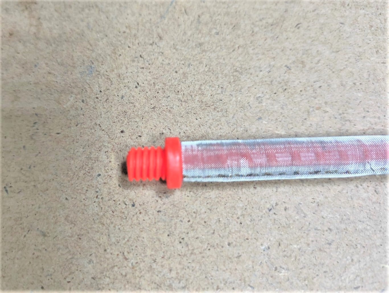 Фильтр тонкой очистки с резьбой (Titan) 150 меш Китай в пистолет аппаратов SPT/SPX, красный								